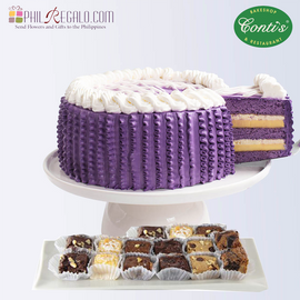 Conti's Ube Custard Package