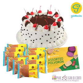 Goldilocks Chocolate Cherry Torte Package