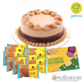 Goldilocks Luscious Mocha Cake Package