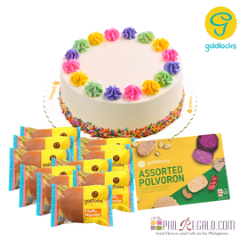 Goldilocks Rainbow Magic Cake Package