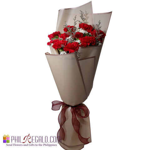 Red Carnation Bouquet