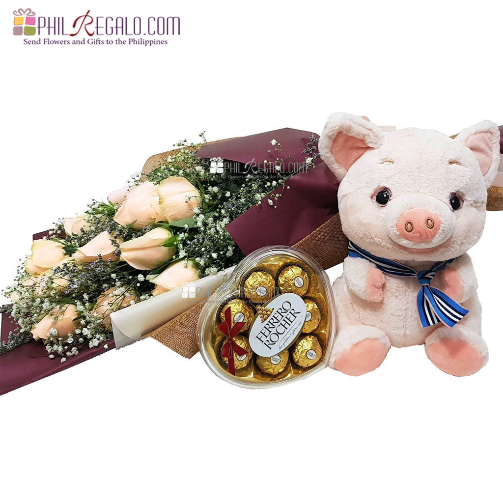 Peachy Pig Love Package