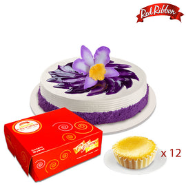 Red Ribbon Bloom Package