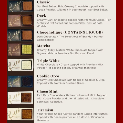 Premium Chocolate Truffles Packages