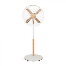 Asahi XF 6077 Retro Wooden Stand Fan