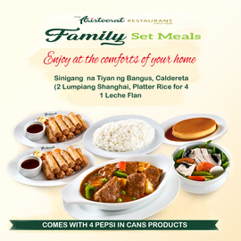 Aristocrat Family Bundle Meal A