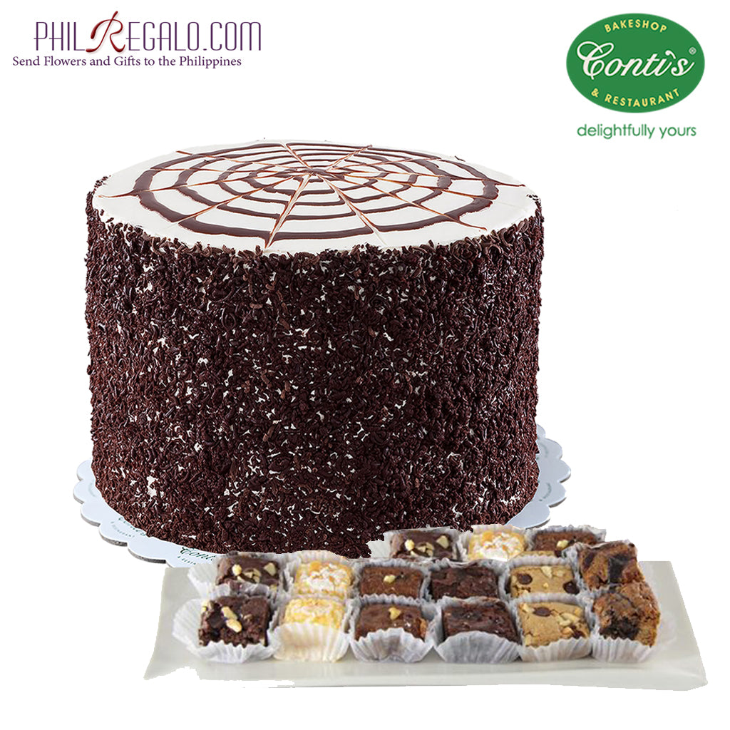 Conti's Black Velvet Cake Package