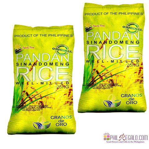 Pandan Sinandomeng Rice 2 Sacks 25Kg