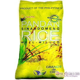 Pandan Sinandomeng Rice 2 Sacks 25Kg