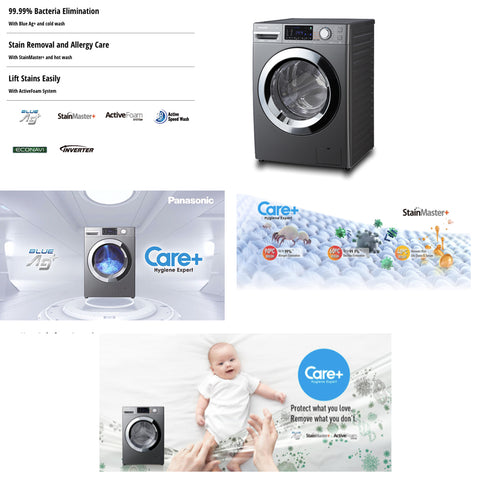Panasonic Washing Machine 10Kg Front Load Inverter