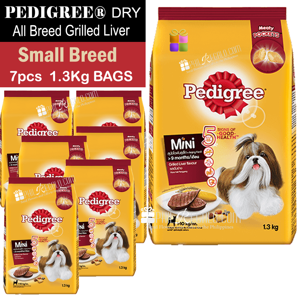 PEDIGREE® Dry Small Breed All Breed Grilled Liver 1.3 Kg