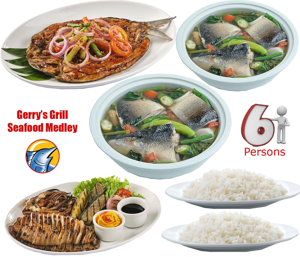 Gerry's Grill Seafood Medley