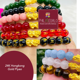 24K Gold Piyao Bead Bracelet