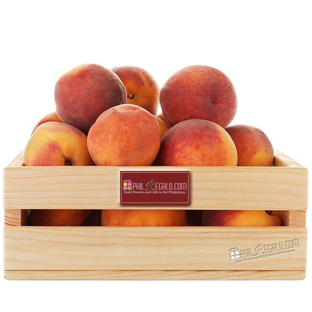 Delicious Peach Basket