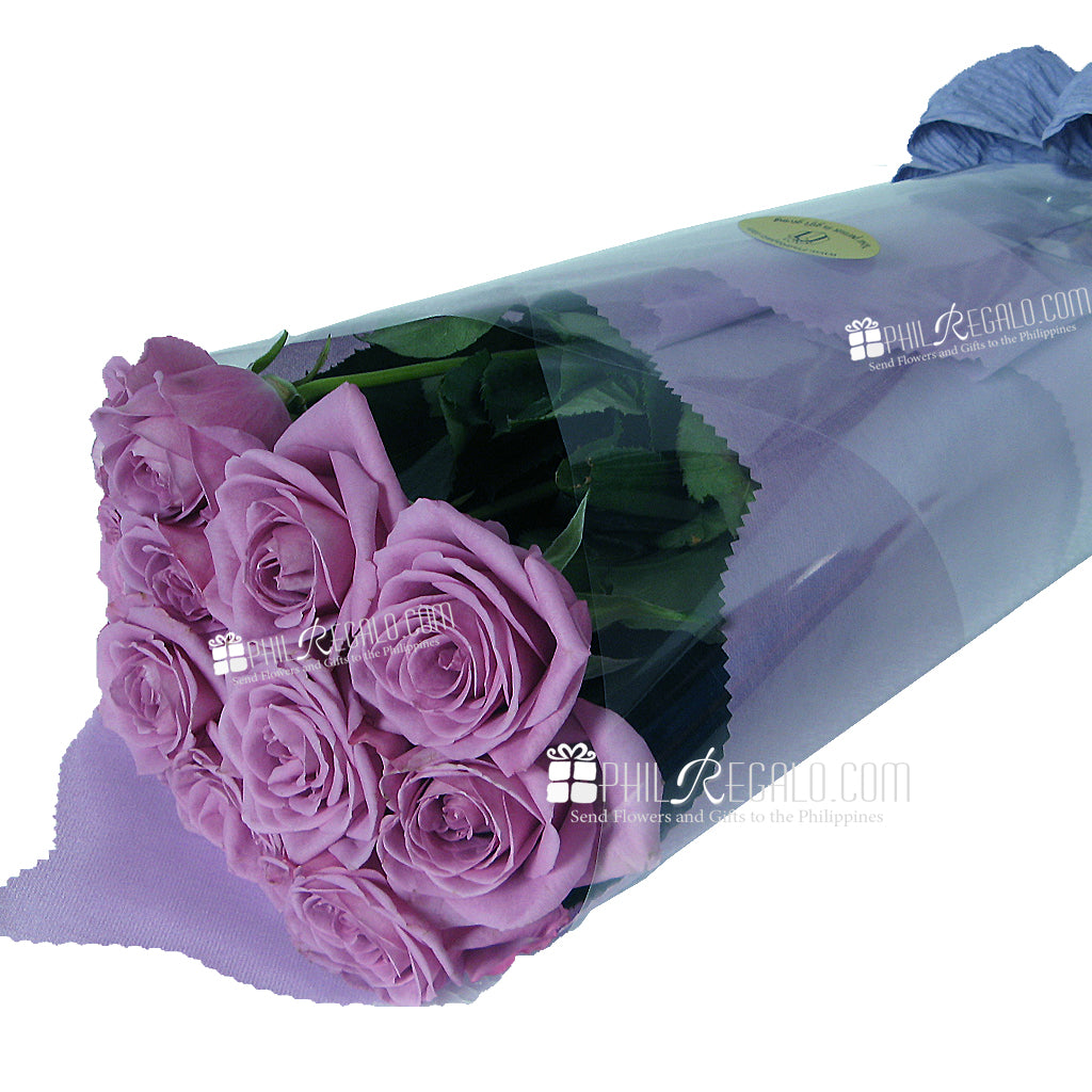 Lilac Rose Bundle Bouquet