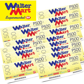 Walter Mart Gift Certificate 7k