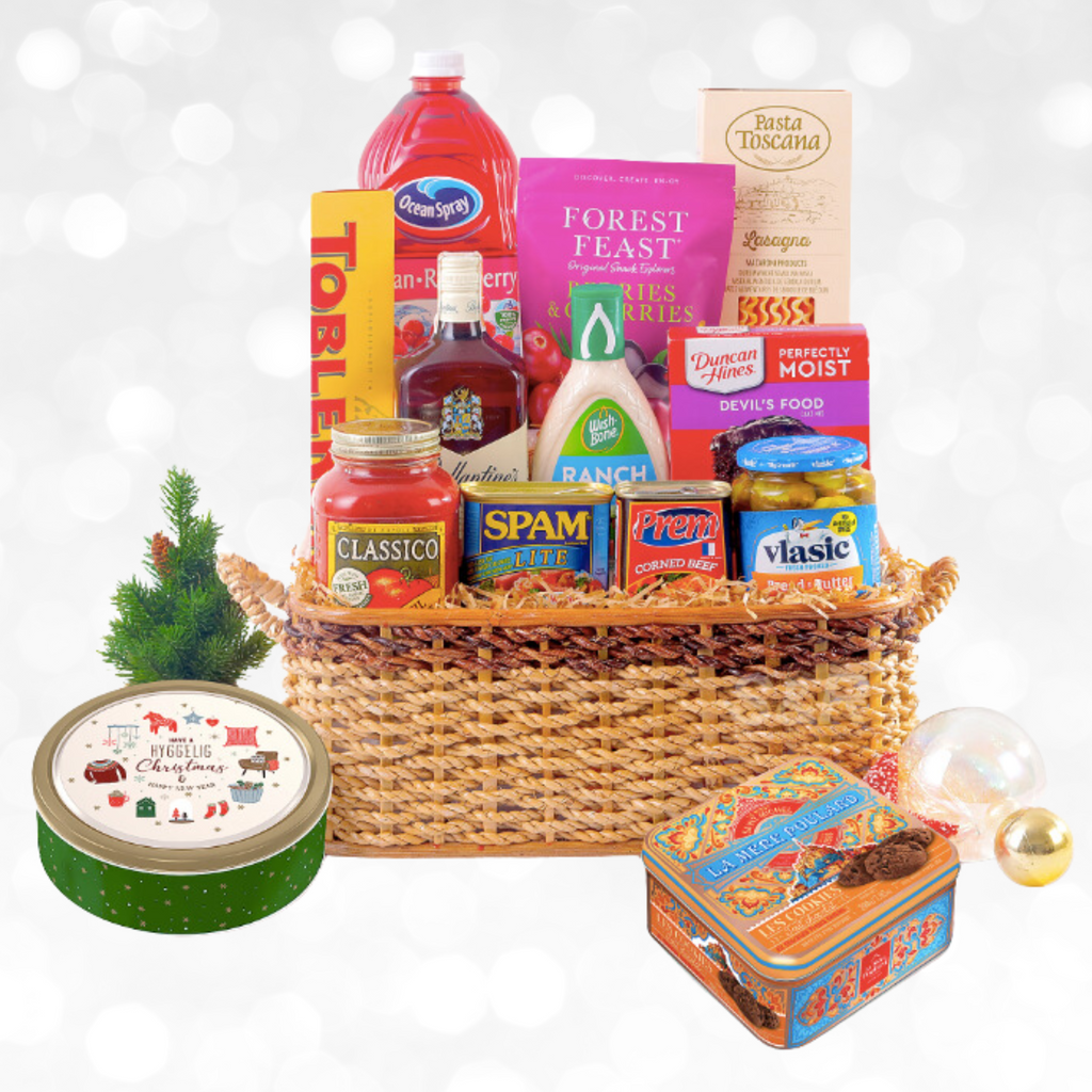 Christmas Expression Holiday Basket