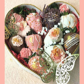 Mother's Day Chocolate Premium Heart Package