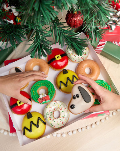 Krispy Kreme Christmas Donuts 2025 Double Dozen