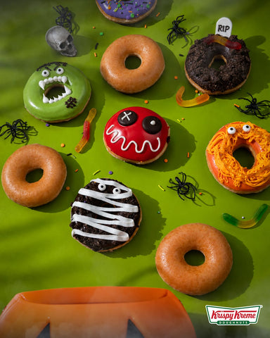 Krispy Kreme Haunted Halloween Donut Special