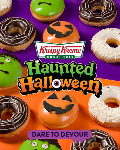 Krispy Kreme Haunted Halloween Donut Special