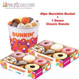 Dunkin' Donuts Munchkin and Donut Bundle