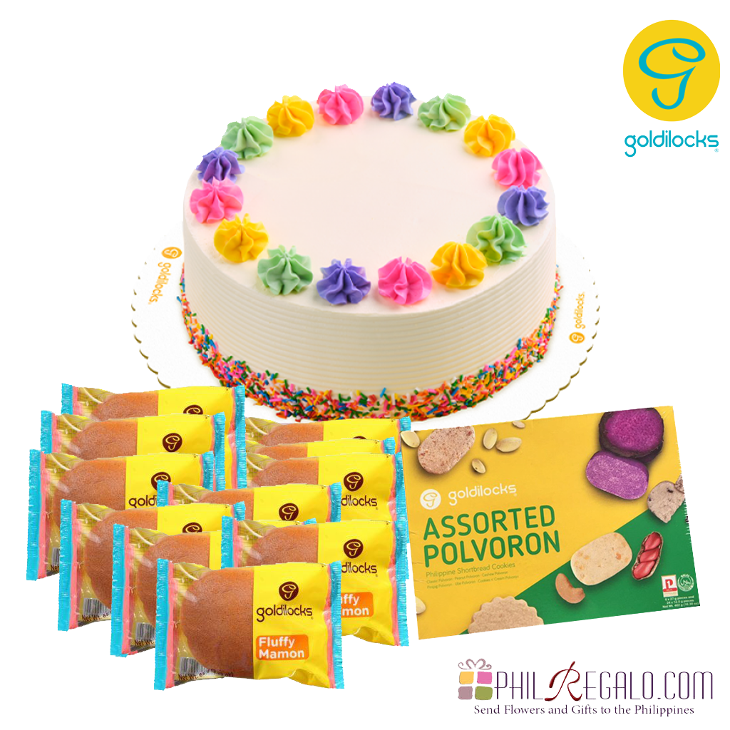 Goldilocks Rainbow Magic Cake Package