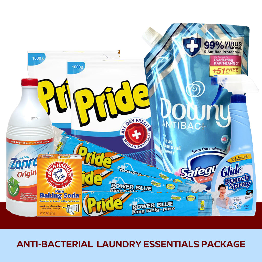 Anti-Bacterial Laundry Essentials Package