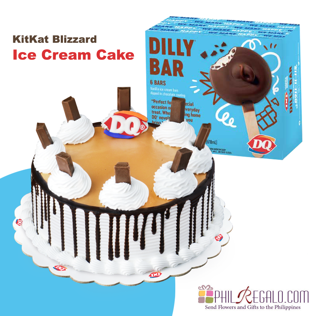 Dairy Queen Ice Cream Cake KitKat Package
