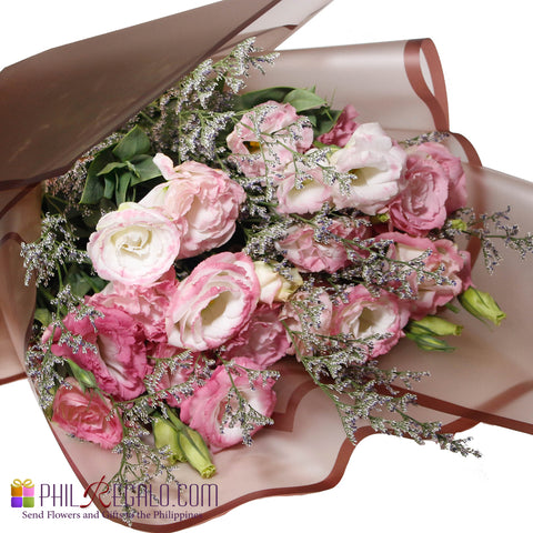 Lisianthus Pink Bouquet