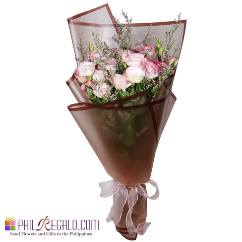 Lisianthus Pink Bouquet