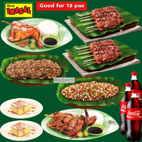 Mang Inasal Group Feast for 18