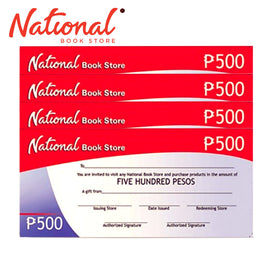 National Bookstore GC 2K