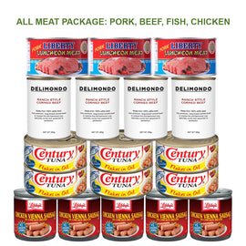 All Meat Canned Package 18pcs