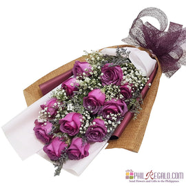 Enchanted Lilac Rose Bouquet
