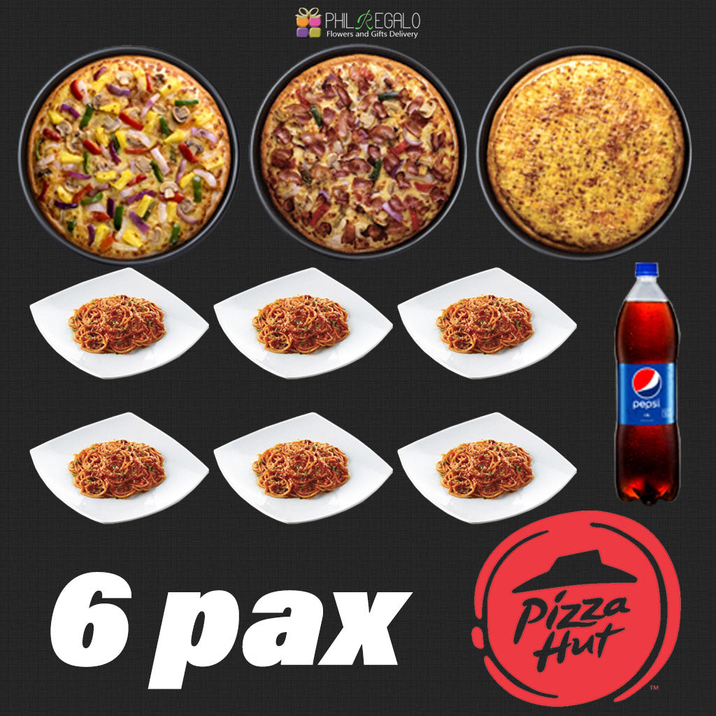 Delicious Pizza Hut Fully Loaded Party for 6