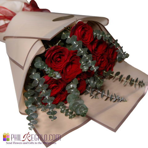 Basic Lover Red Rose Bouquet