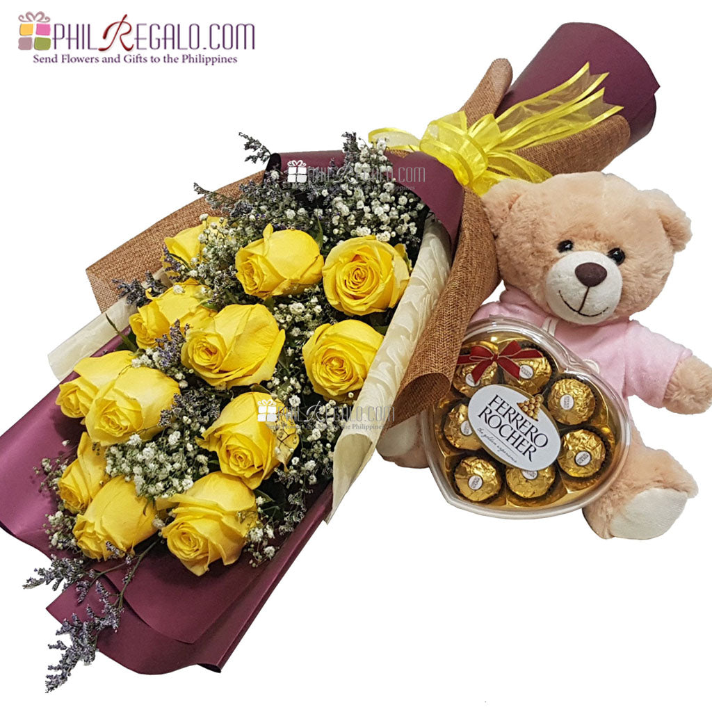 Beary Yellow Love Package