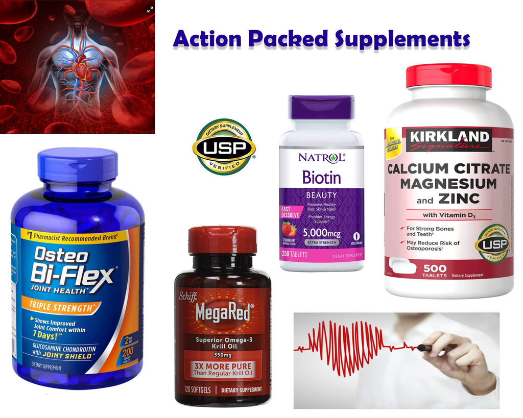 Action Packed Supplements Package