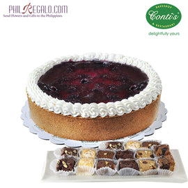 Conti's Blueberry Cheesecake Package
