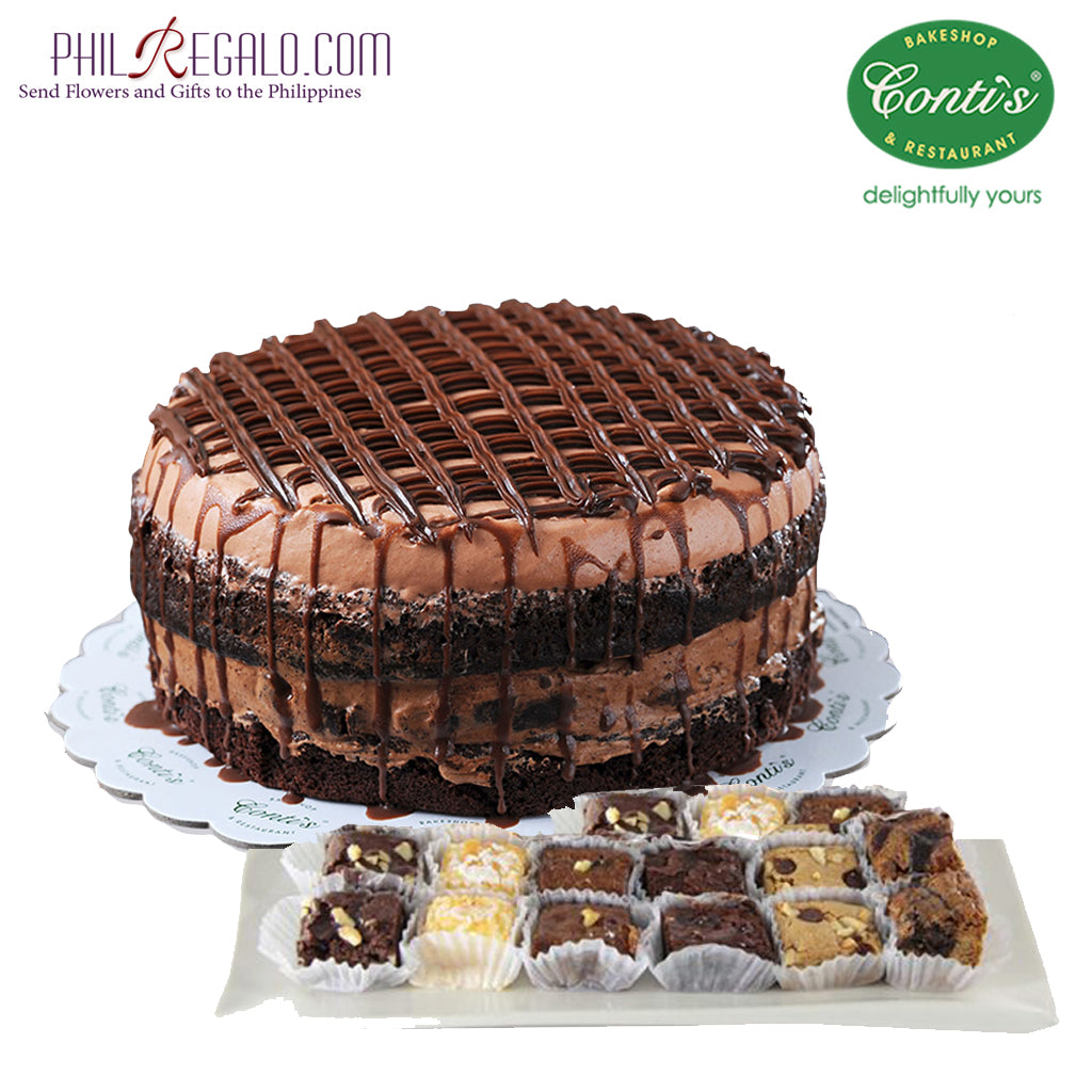 Conti's Chocolate Overload Cake Package