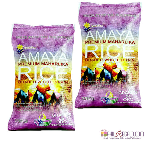 Amaya Premium Maharlika Rice 2 Sacks 25Kg