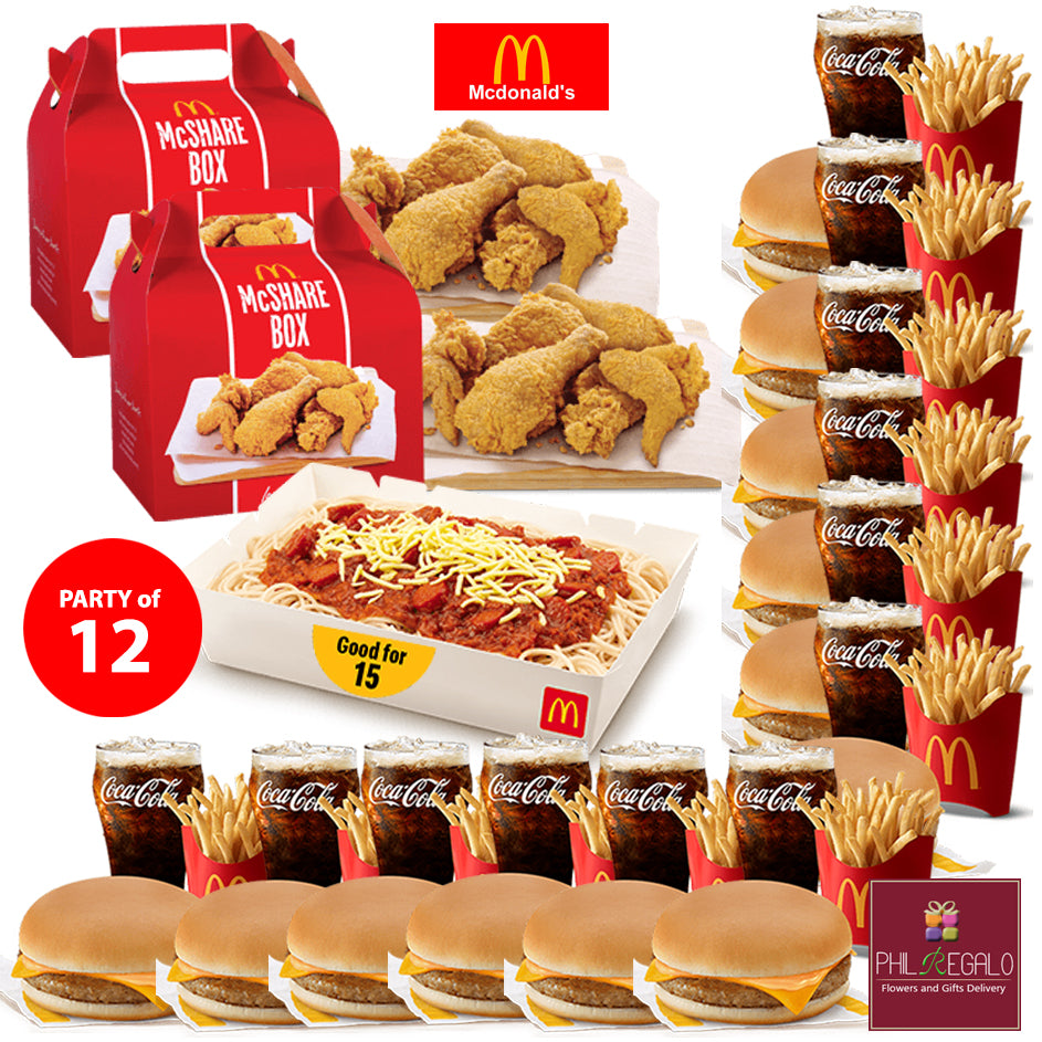 McDonalds Party Meal for 12