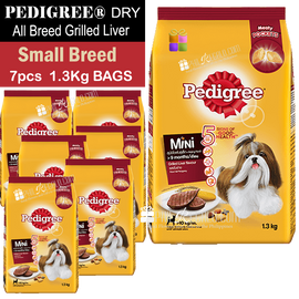 PEDIGREE® Dry Small Breed All Breed Grilled Liver 1.3 Kg