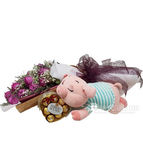 Be My Piggy Bouquet