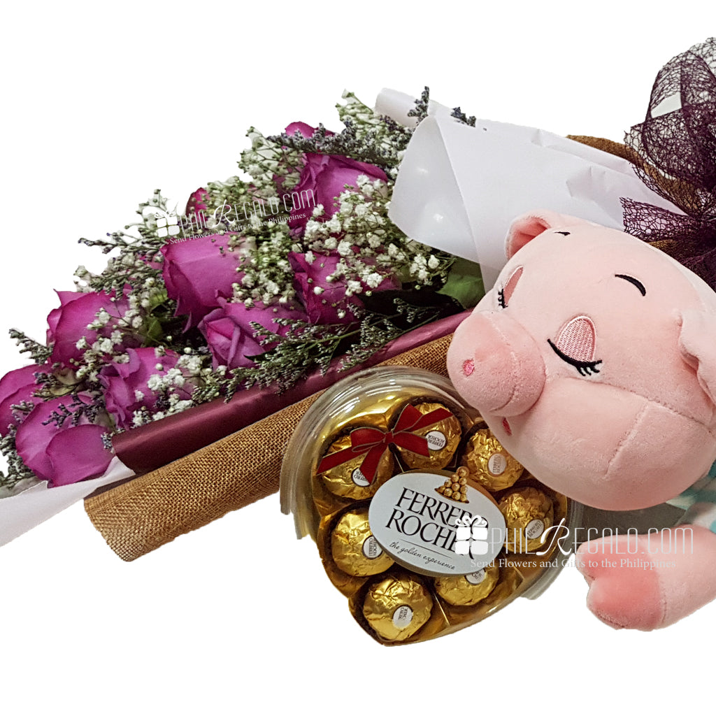 Be My Piggy Bouquet