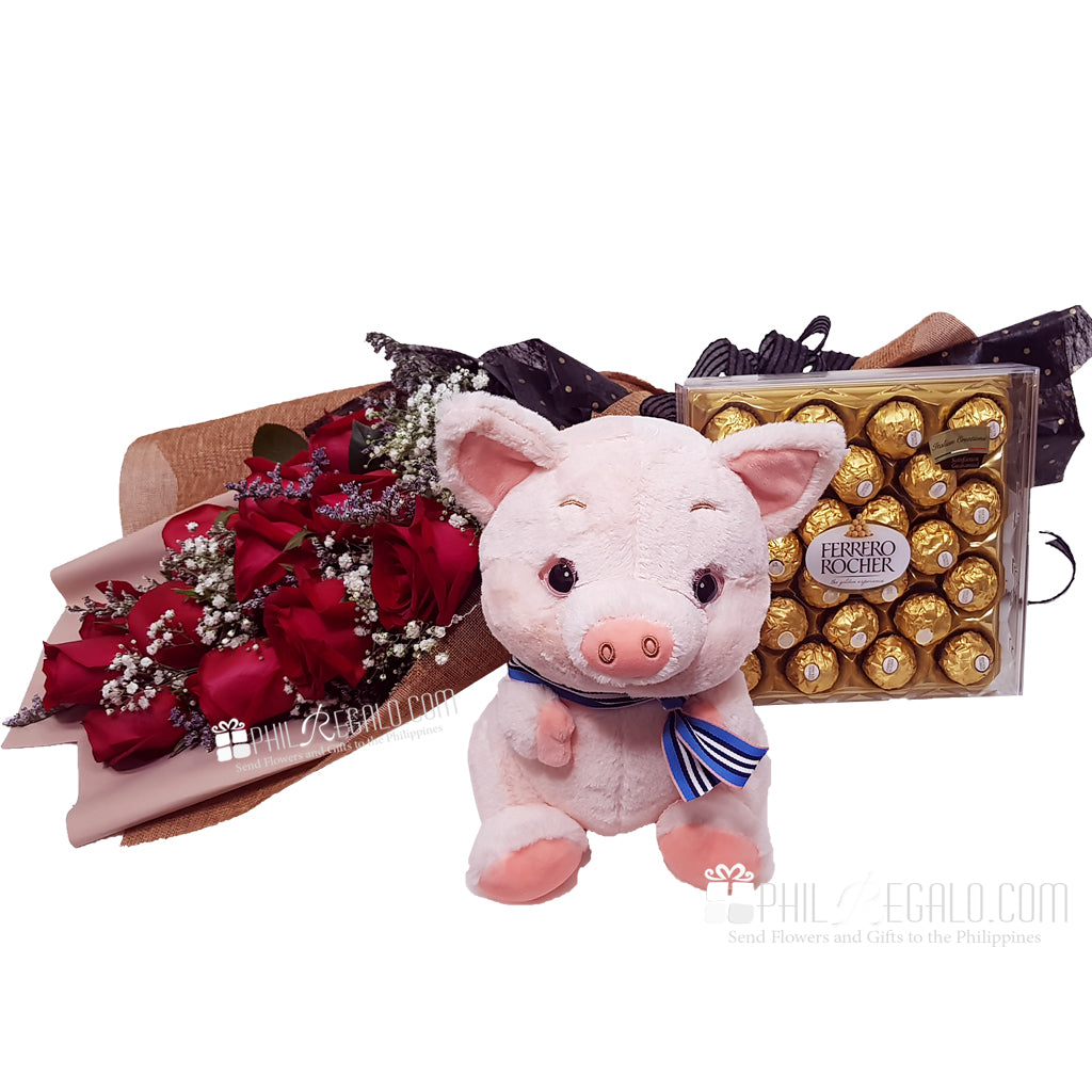 Ferrero Piggy Rose Package