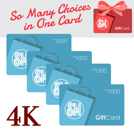 SM GIFT CARDS 4k